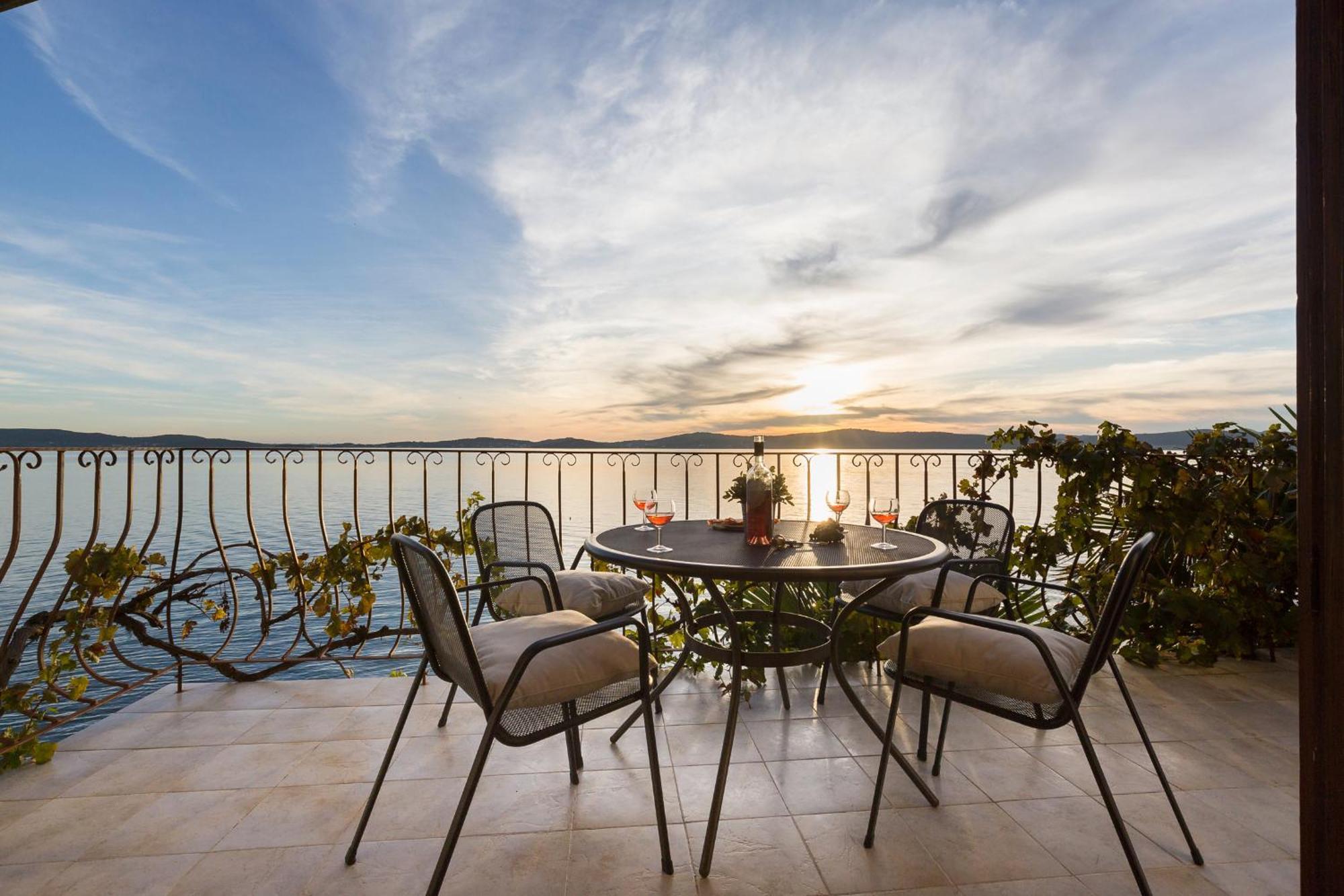 Sunset Family House In Bibinje On The Beach Esterno foto