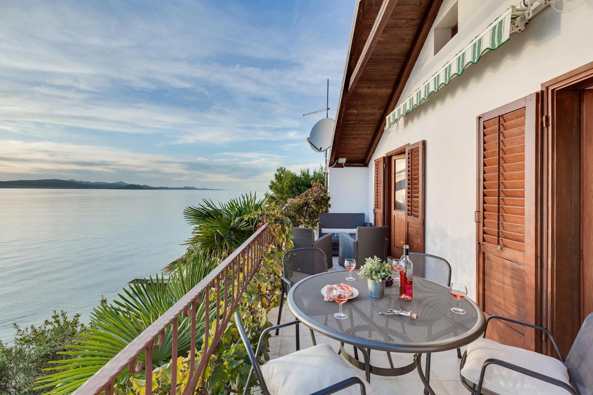 Sunset Family House In Bibinje On The Beach Esterno foto
