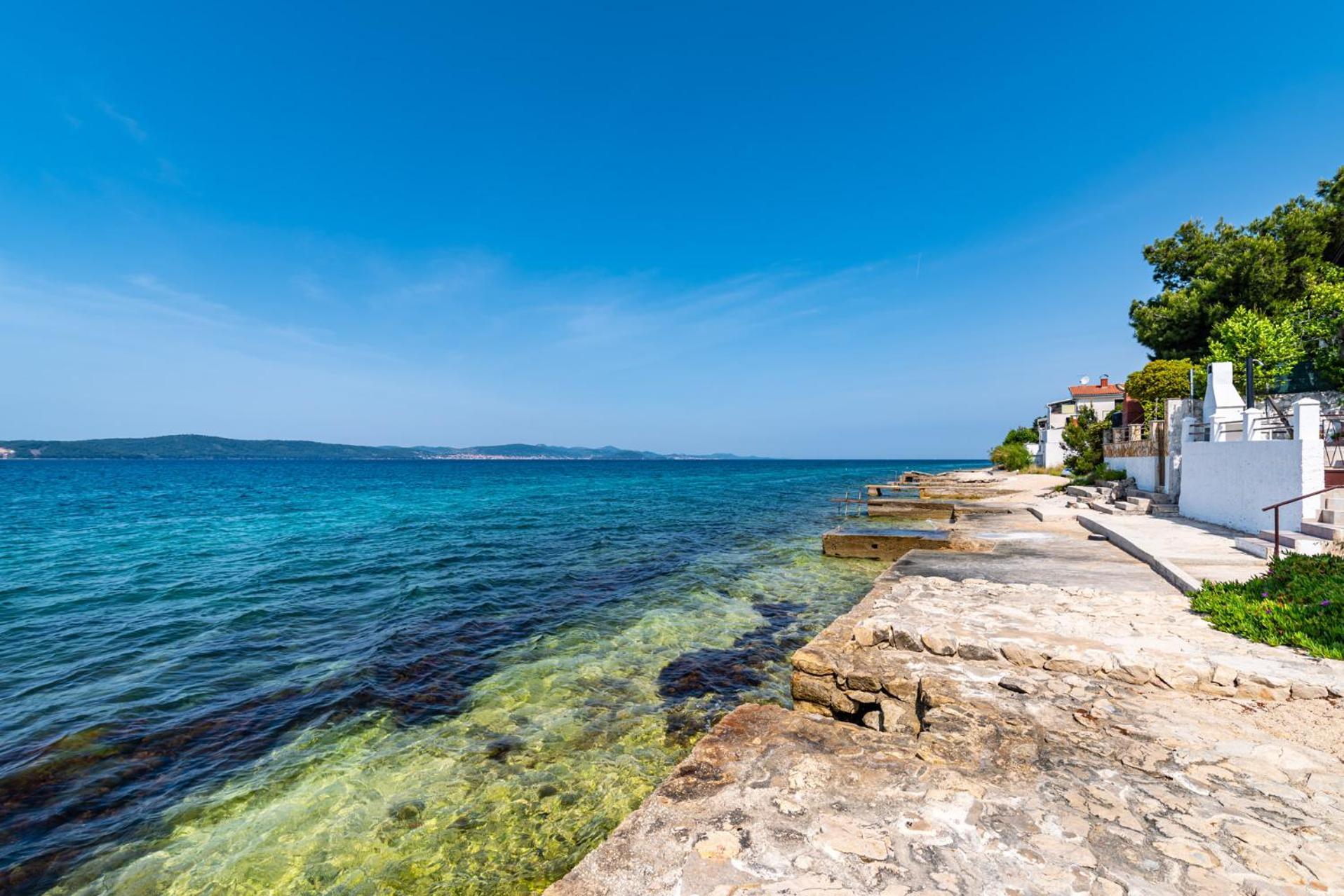 Sunset Family House In Bibinje On The Beach Esterno foto