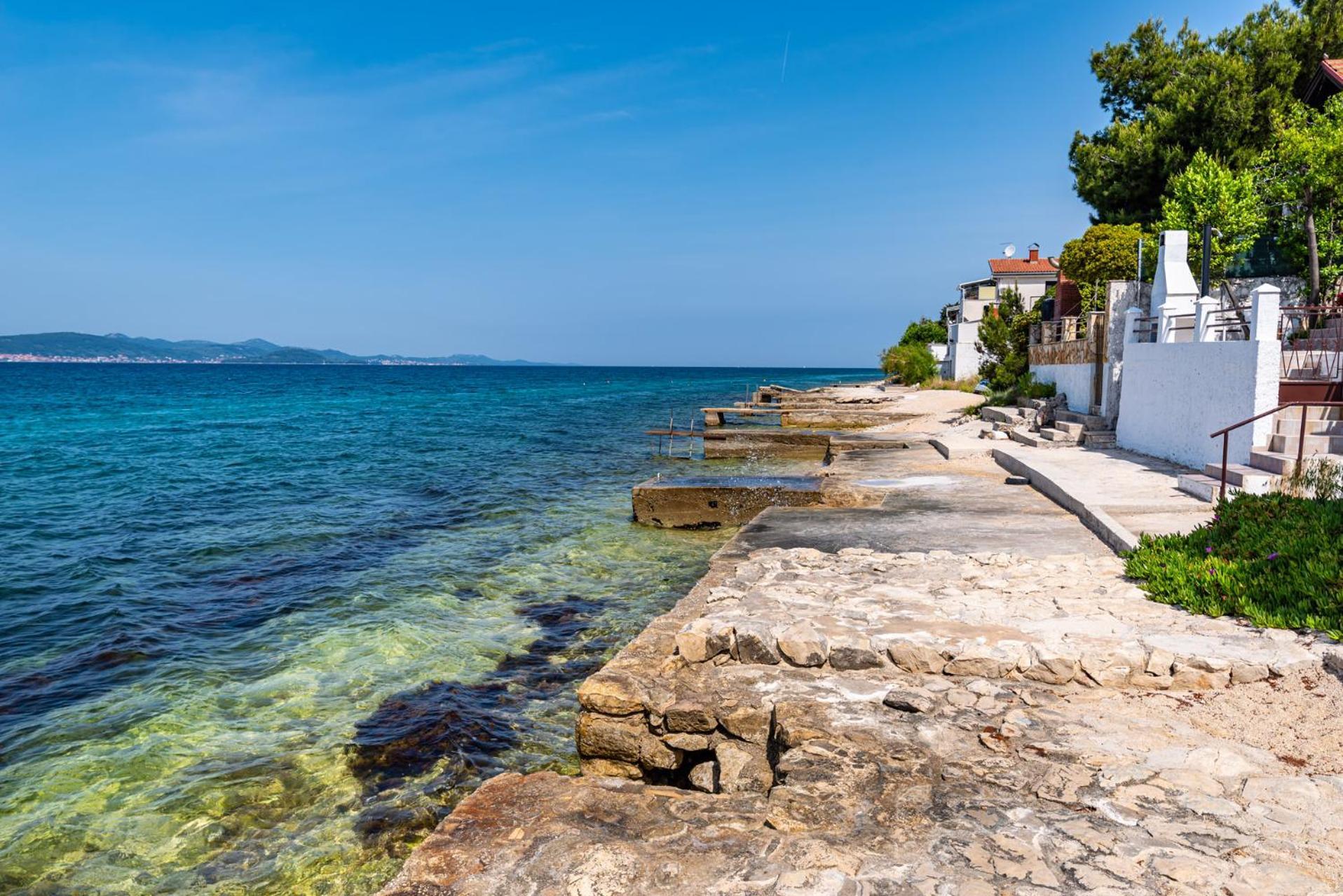Sunset Family House In Bibinje On The Beach Esterno foto